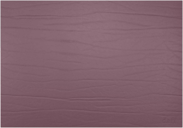 Tischset DUMBO LEATHERIXX in aubergine aus Leder