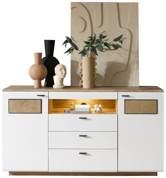 Sideboard HARPER WINDSOR in Eiche aus Massivholz
