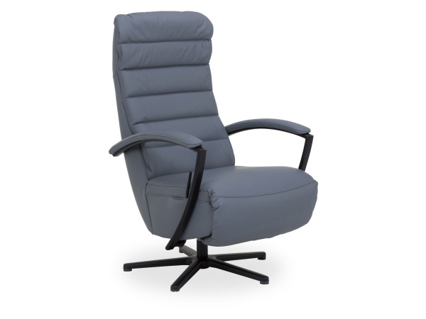 Relaxsessel PHILIP in steel aus Stoff