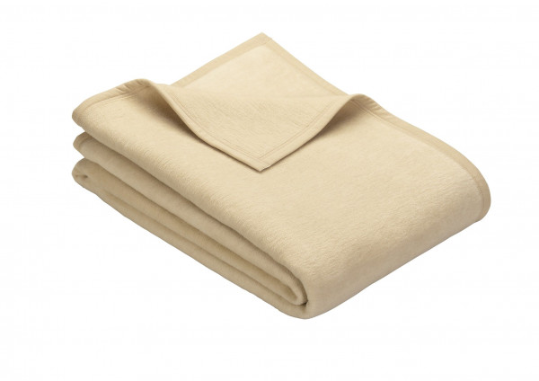 Wohndecke PORTO in creme aus Mischgewebe