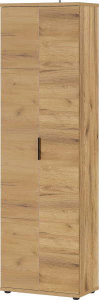 Garderobenschrank FREMONT in braun aus Holz