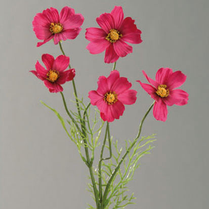 Kunstblume COSMEA in lila aus Kunststoff