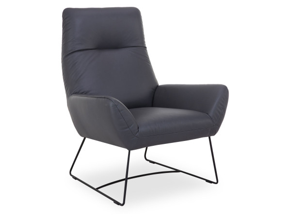 Sessel Elastoform CALEB in fango aus Leder