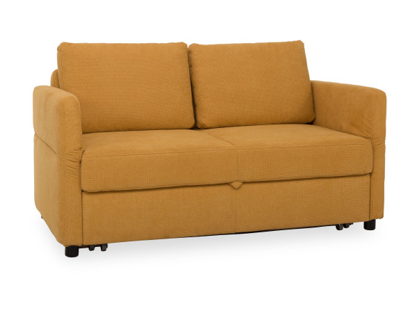 Schlafsofa SLEEP in Mustard aus Stoff