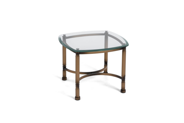 Couchtisch 8275 in klar aus Glas