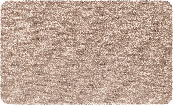 Badematte TOUCHME in taupe aus Polyester