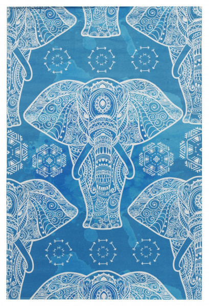 Teppich LOVELY KIDS in blau aus Polyester