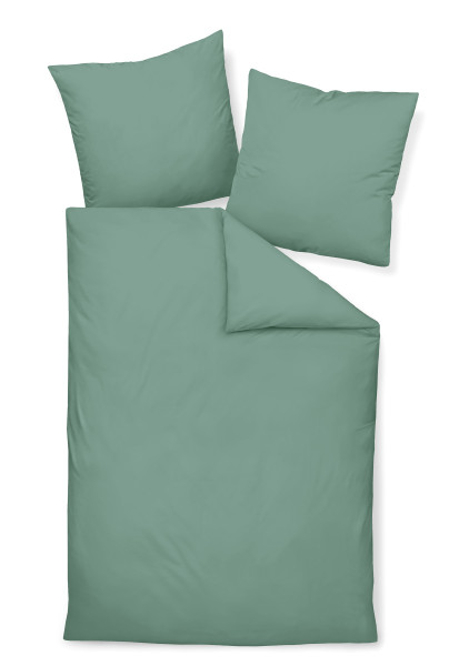 Bettwäsche COLORS Mako-Satin aus Baumwolle