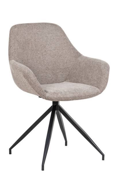 Sessel HUDSON in taupe