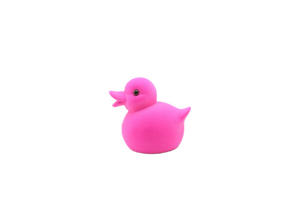 Entchen FLOCKY in pink aus Polyresin
