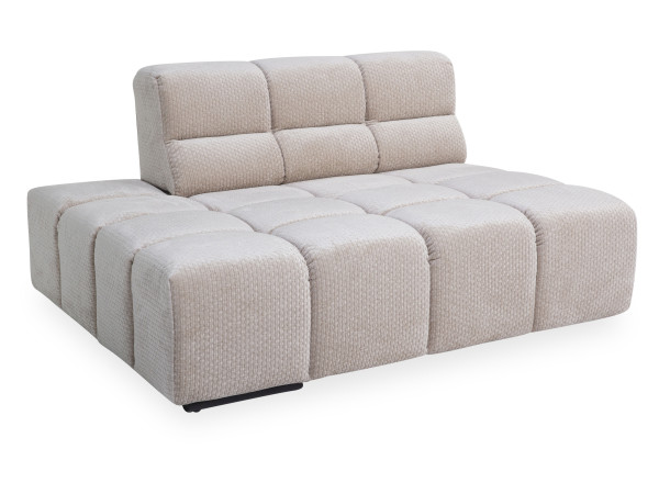 Sofaelement ZEFERINO FANO in beige aus Stoff