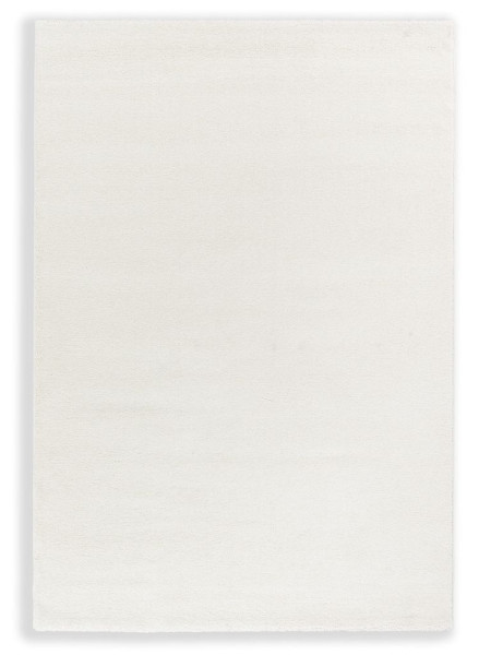 Teppich PURE in weiß aus Polypropylen