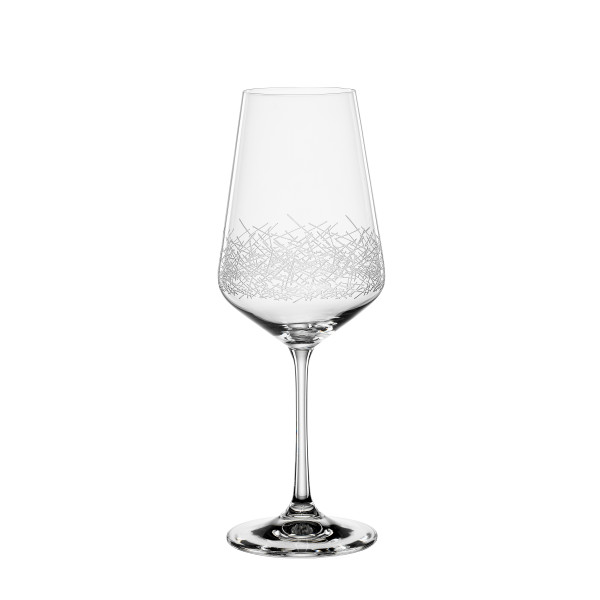 Weinkelch TRÈS CHIC in transparent aus Glas