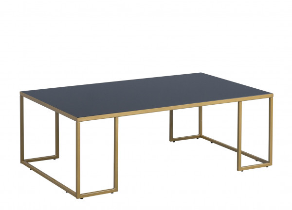 Couchtisch MALEA 2 in goldfarben aus Glas