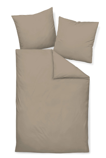 Bettwäsche COLORS Mako-Satin aus Baumwolle