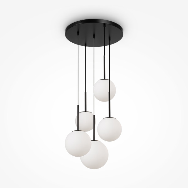 Pendelleuchte BASIC FORM in schwarz aus Metall