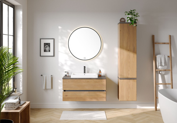 Badezimmer Set vito CARIBU in Wildeiche aus Dekor