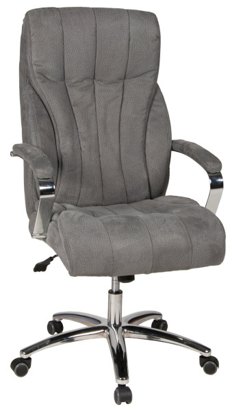 Chefsessel vito Amity XXL in grau aus Stoff