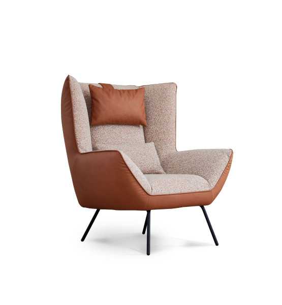 Einzelsessel MONDO MATTA B 2.0 in beige aus Stoff