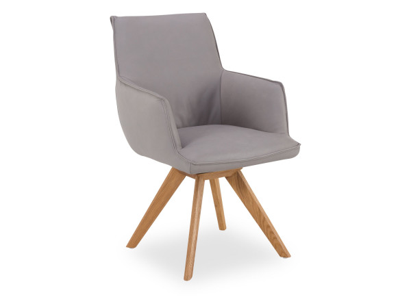 Polsterstuhl KOINOR 1250 in grau