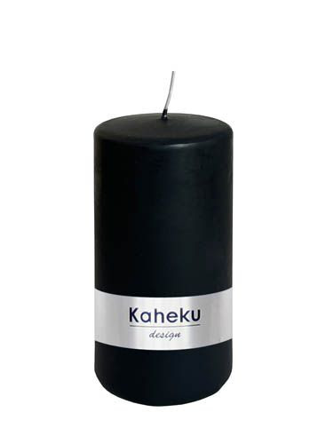 Kerze POWDER in Schiefer aus Wachs