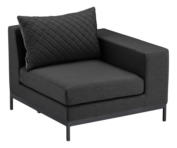 Loungeelement EGO Arml. rechts in anthrazit