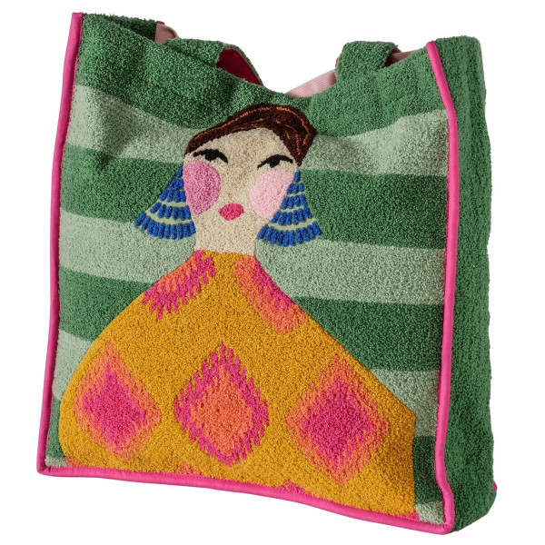 Tasche VALESKA in mehrfarbig aus Polyacryl
