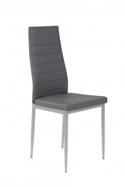 Polsterstuhl SIMONE S 4er Set in grau