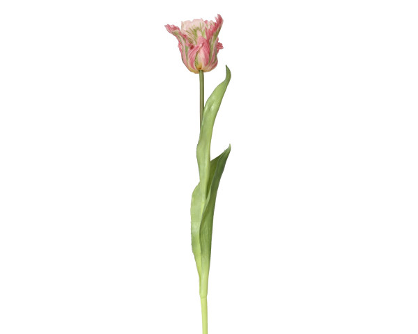 Kunstblume Tulpe in pink aus Polyester