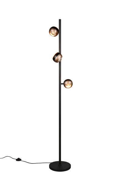 Stehleuchte Select ORBIT in schwarz aus Metall