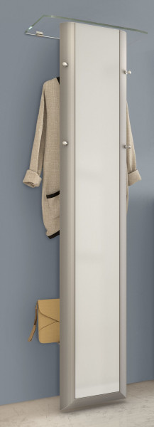 Garderobe MONDO ENTRY in weiß aus Dekor
