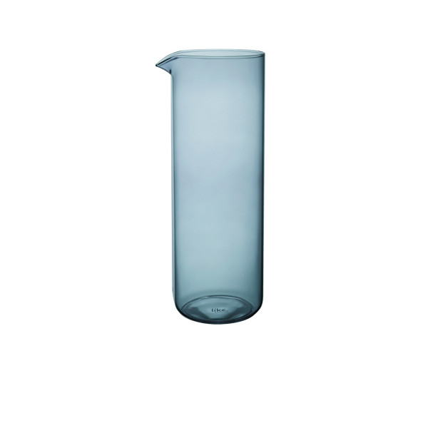 Karaffe Like Ice in blau aus Glas