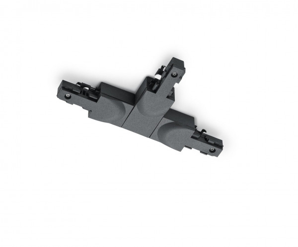 T-Verbinder DUOLINE in schwarz aus Kunststoff