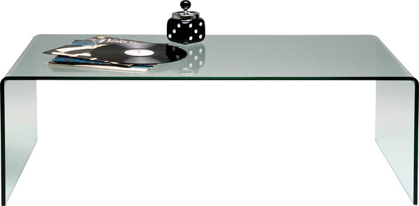 Couchtisch CLEARCLUB in transparent aus Glas