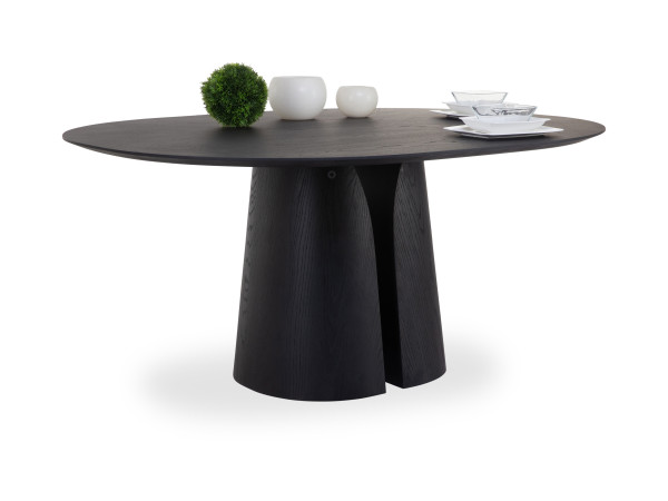Esstisch MOBITEC BLOSSOM in Eiche aus Furniert