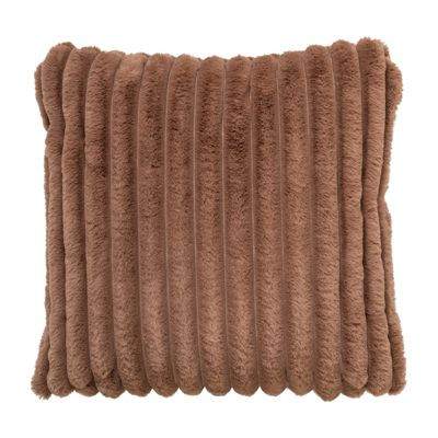 Kissen MONTREAL in taupe aus Polyester