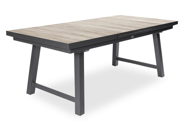 Gartentisch Outdoor Komido in braun aus Keramik