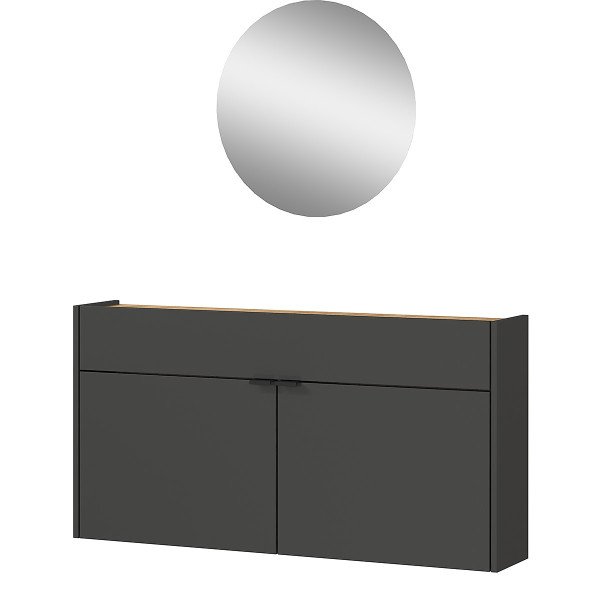 Garderobe AMECA in mehrfarbig aus Holz