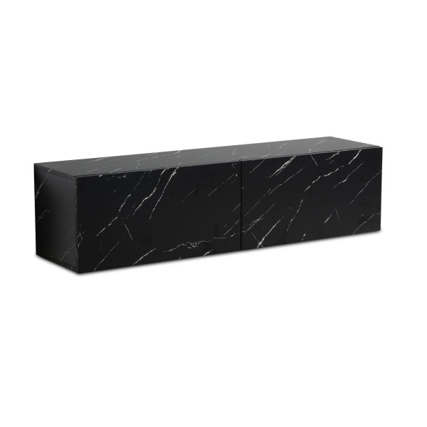 Lowboard in schwarz aus MDF