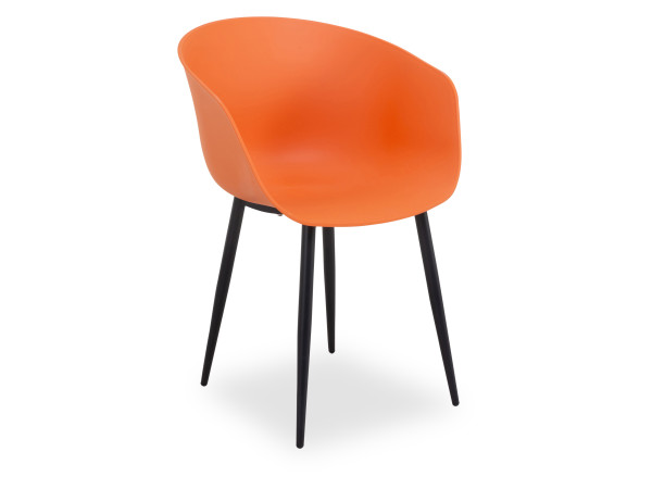 Gartenstuhl outdoor OVADA orange in orange