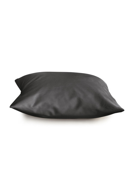 Kissenbezug PARIS Satin in anthrazit aus Baumwolle