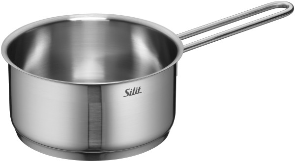 Stielkasserolle SILIT ACHAT in silberfarben aus Metall