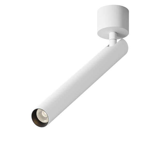 Deckenleuchte FOCUS T in weiß aus Aluminium
