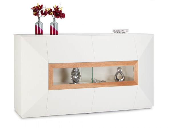 Sideboard MONDO PRISMA PLUS in weiß aus Lack