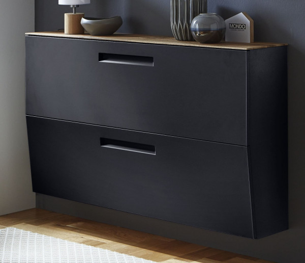 Schuhschrank MONDO MIRAR in anthrazit aus Lack