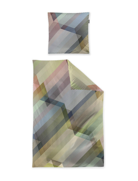 Bettwäsche WAVE Satin aus Baumwolle