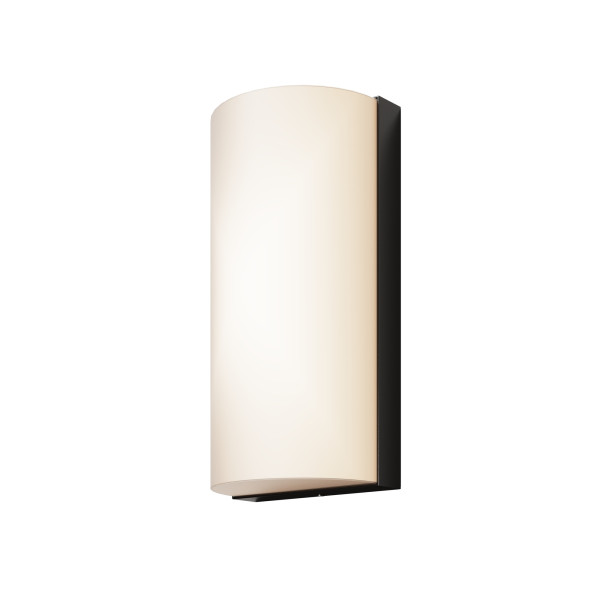 Wandleuchte BADD in graphit aus Materialmix