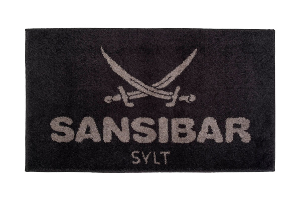 Badematte SANSIBAR in anthrazit aus Polyacryl