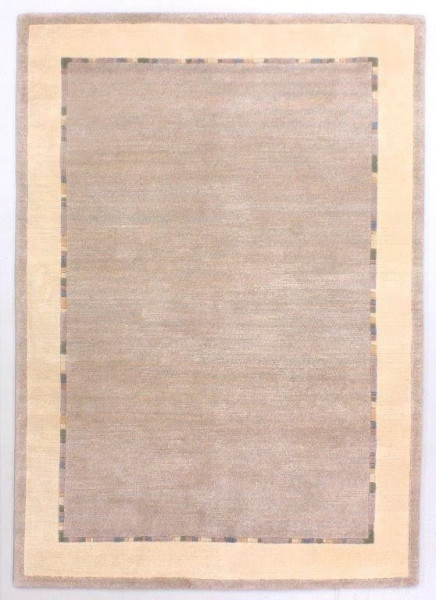 Teppich NEPAL MUSA MU56/M.1 in beige aus Schurwolle