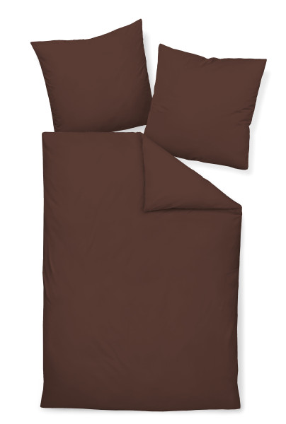 Bettwäsche COLORS Mako-Satin aus Baumwolle